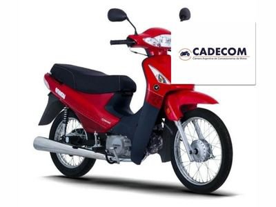 Las motos más vendidas de Argentina