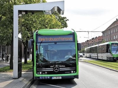 Alemania financia buses eléctricos