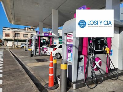 Losi y Cia. instaló los primeros surtidores PRIME S