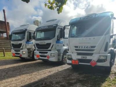 Iveco con suspensión neumática de producción nacional