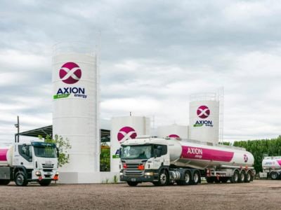 Red de distribución agro de Axion Energy 