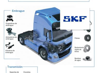 SKF Presente en el segmento de pesados
