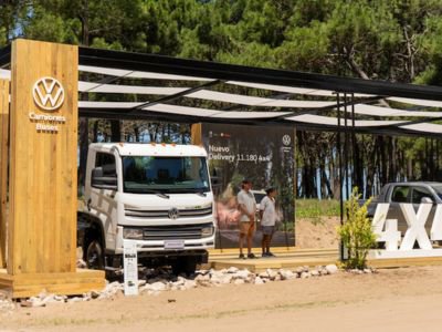 Volkswagen camiones presente en Pinamar