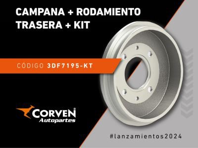 Nuevos lanzamientos de Corven Autopartes