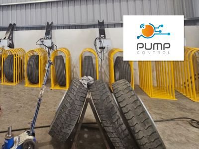 Pump Control: inflador de neumáticos para camiones