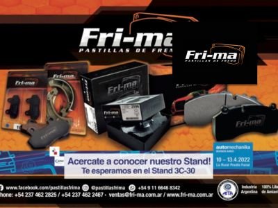 Fri-ma Pastillas de Freno, presente en Automechanika