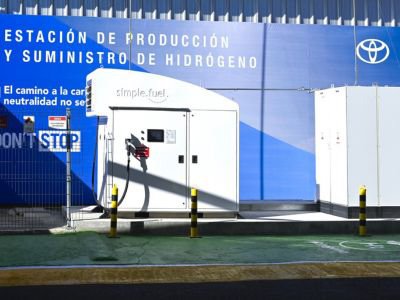Toyota ya produce y suministra Hidrógeno en Chile