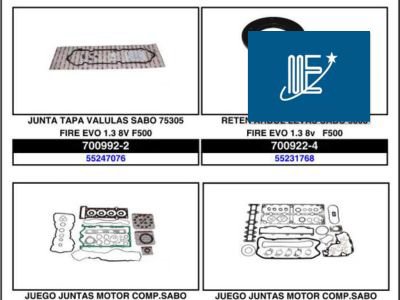 Expoyer: Novedades Sabó para Fiat, Ford, Chevrolet