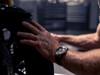 Edición limitada de Triumph en colaboración con Breitling