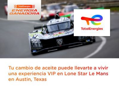 ¡TotalEnergies te lleva a una carrera automovilística extrema!