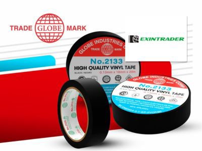 Novedades Exintrader: Nueva cinta aisladora Globe Vinyl Tape