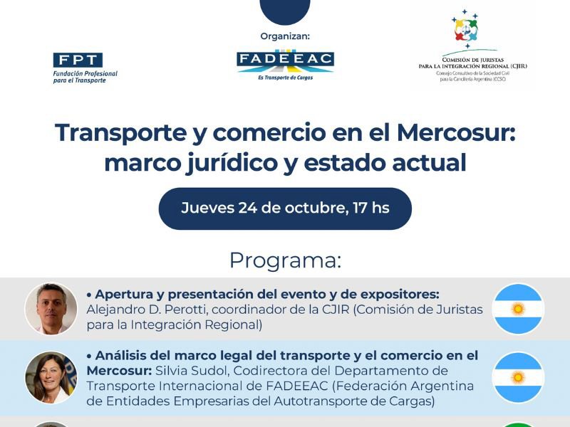 Desafíos y oportunidades del transporte en el Mercosur
