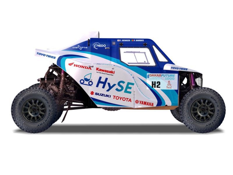 HySE participará en Dakar 2025 con el HySE-X2 de hidrógeno