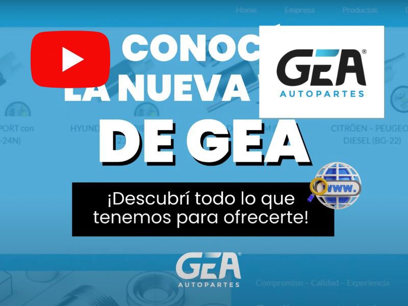 GEA lanza su nueva página web para clientes y distribuidores