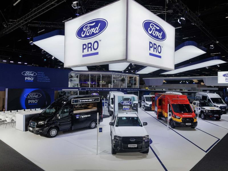 Ford Pro participó con novedades en Fenatran