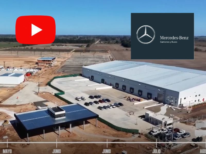 Mercedes-Benz avanza con nuevo Centro Industrial en Zárate