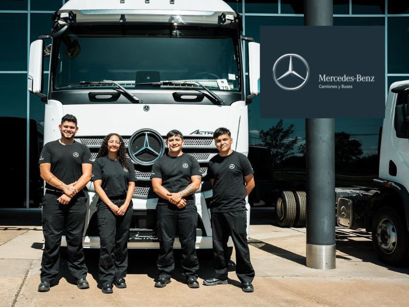 Mercedes-Benz celebra el Día del Camionero con acción