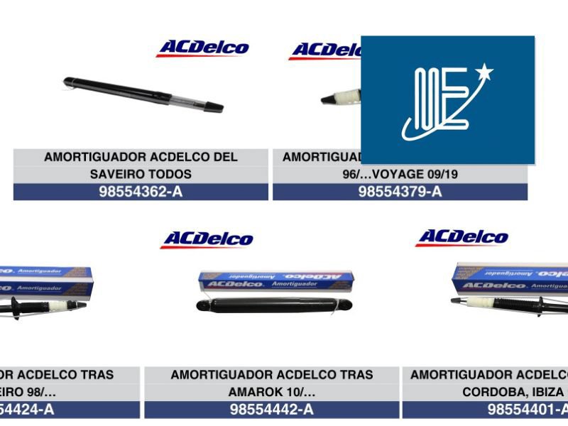 Expoyer presenta amortiguadores ACDelco para vehículos