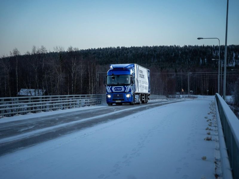 Camión eléctrico recorre 23,000 km por Europa y Finlandia