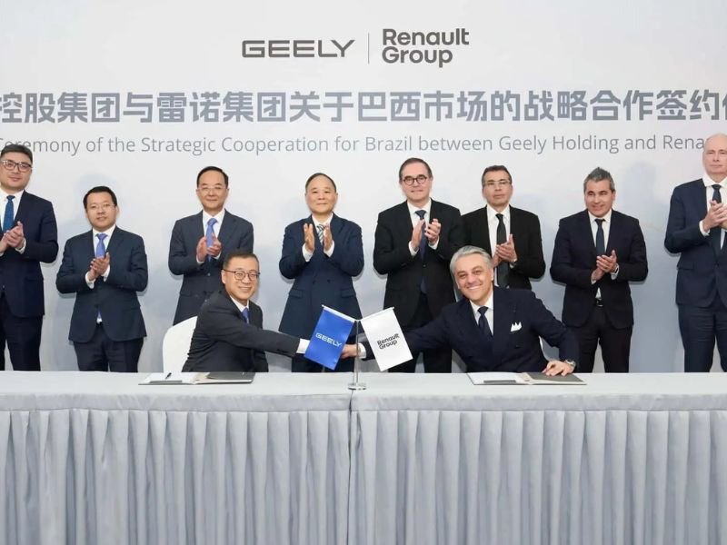 Renault y Geely acuerdan producir híbridos y eléctricos en Brasil