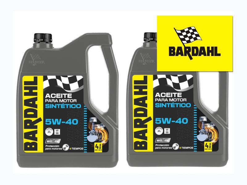Bardahl: Aceite 5w40 Sintético 4 x 4 L