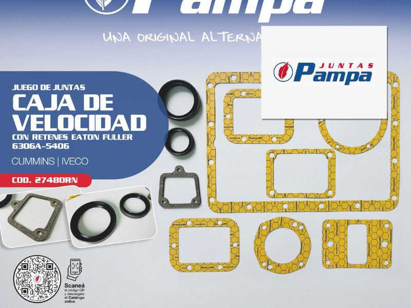 Juntas Pampa: Juego de juntas para caja de velocidad