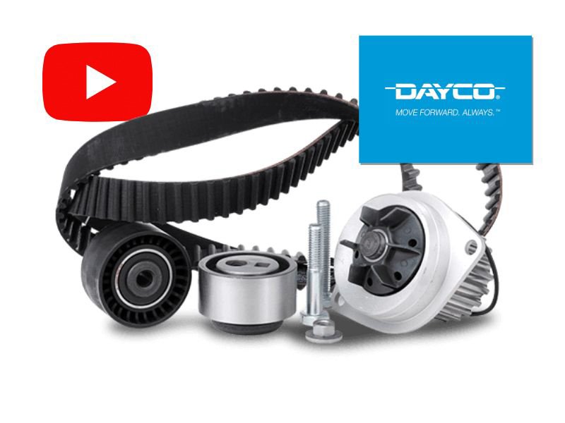 Dayco: Sustitución de la Correa de Distribución y Bomba de Agua de Alfa Romeo (parte 1)