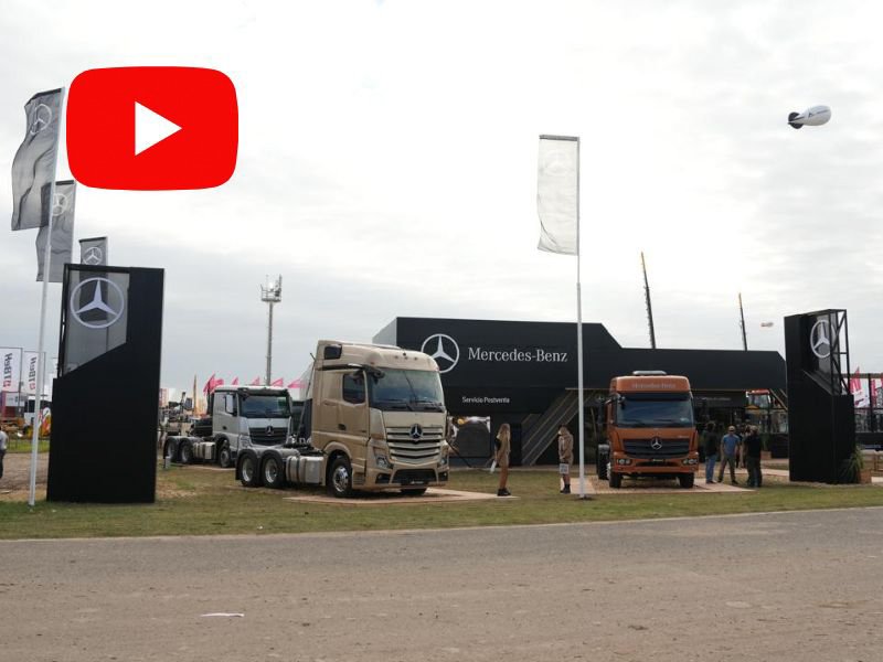 Mercedes-Benz Camiones y Buses en Expoagro