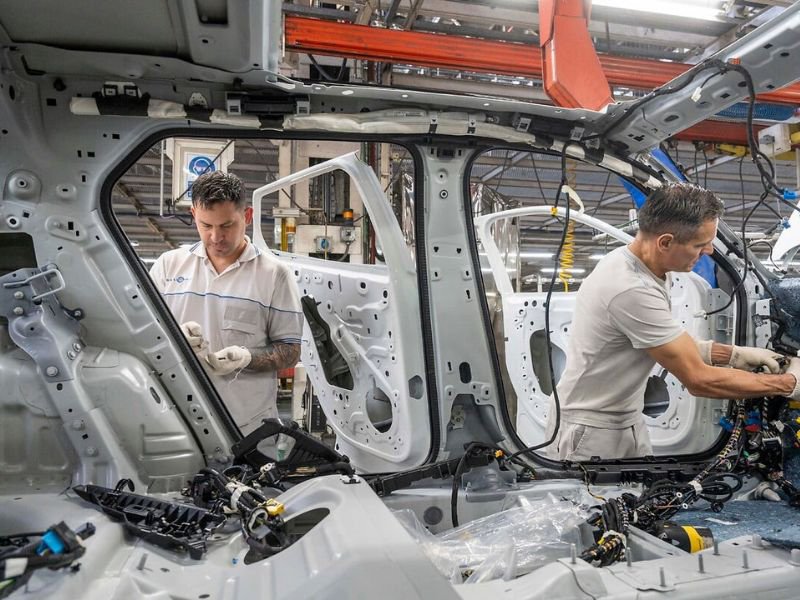 La producción automotriz sube 10,4% en el primer trimestre