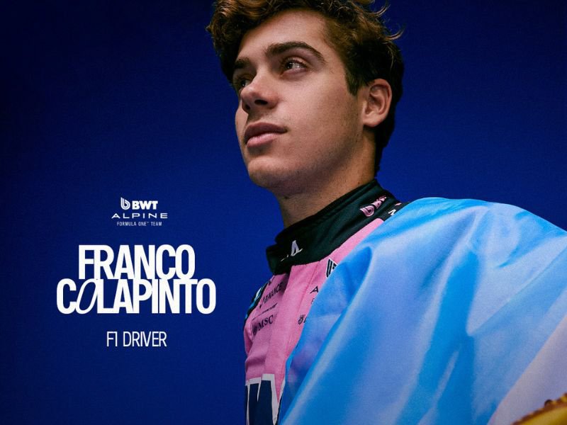 Franco Colapinto correrá cinco fechas con Alpine