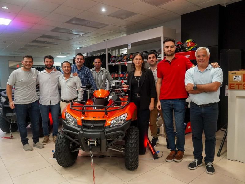 KYMCO mostró su línea de cuatriciclos