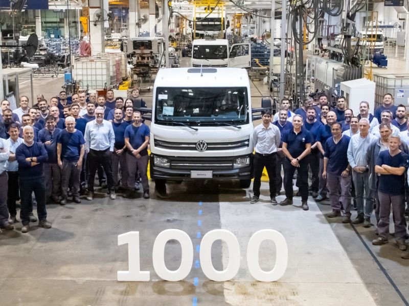 Volkswagen llegó a 1.000 unidades en Córdoba