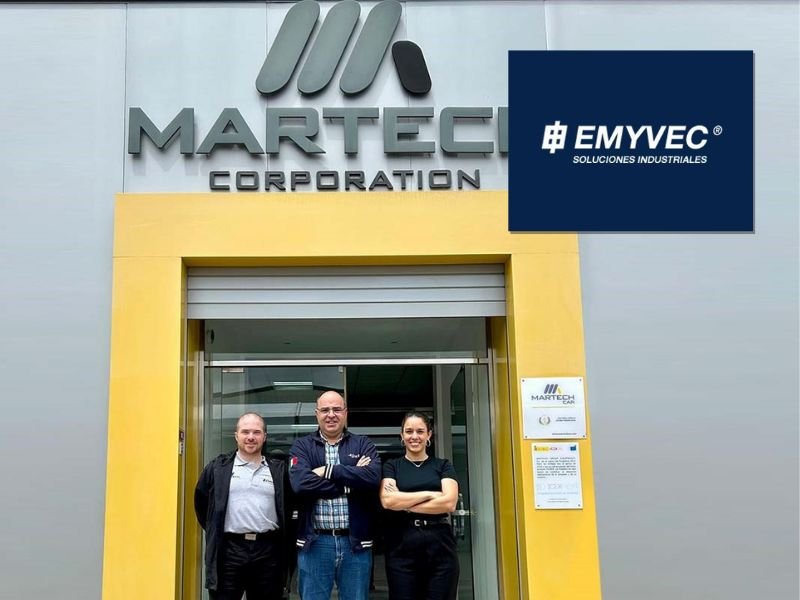 Emyvec continúa capacitación técnica junto a Martech