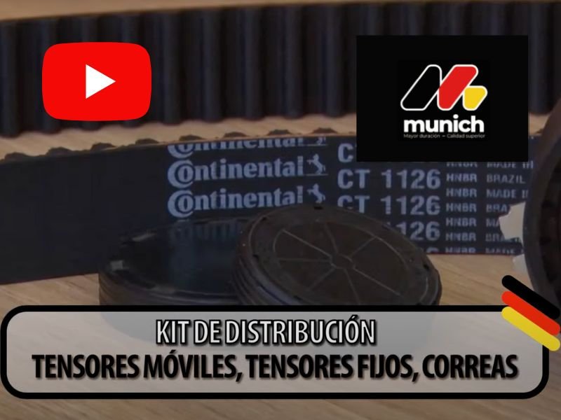 Línea completa de productos Munich para el motor