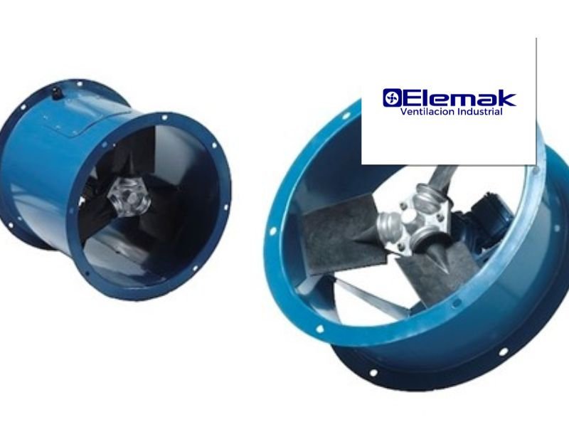 Extractores de aire axiales de ELEMAK