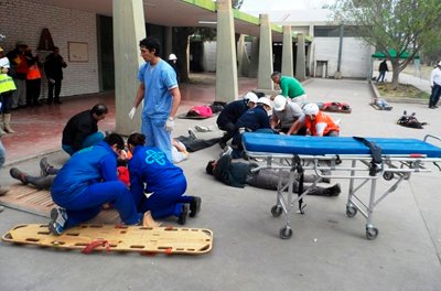 Convocaron a participar de un simulacro de contingencias y catástrofes en estaciones de servicio