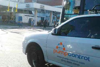 El manejo de la estación de servicio a distancia