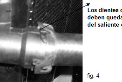 Acople rápido radiador Peugeot 405