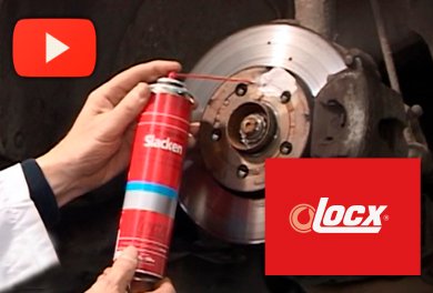 Locx: Lubricante seco de Colisas y Burletes y Locx GS