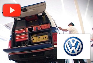 Volkswagen: presentación de la nueva unidad de Servicio Móvil para mantenimiento en línea