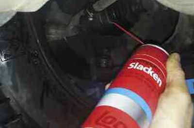 SLACKEN, el más eficaz aflojador de uniones roscadas