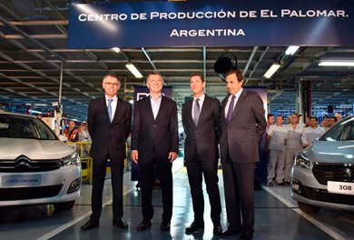 El Grupo PSA lanzó la transformación industrial de su Centro de Producción de El Palomar en Argentina