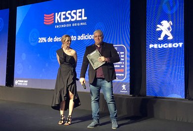 Kessel participó en el Peugeot Forum 2018