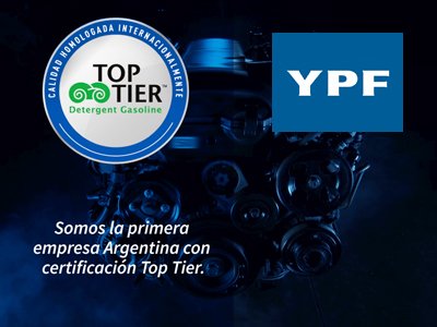Los combustibles YPF son de calidad internacional