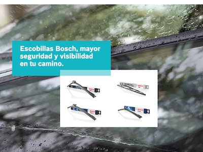 Descripción de producto Bosch: Familia de escobillas Bosch
