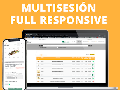 Aplicación Web: Julmar Web Multisesión Full Responsive