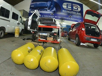 La nafta colaboró con el GNC