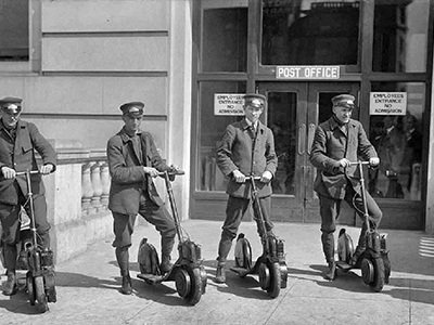 Hace mas de cien años existió un primo de la moto actual