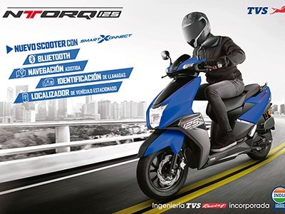 Lanzamiento de TVS NTORQ 125
