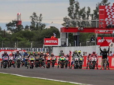 La segunda fecha del Mundial Moto GP se corrió en la Argentina